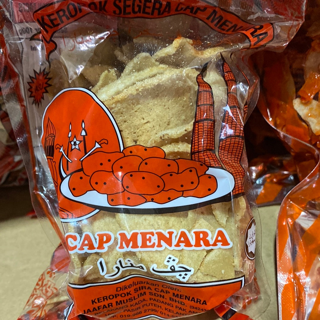 Cap Menara Keropok Ikan 80g – 77 Mart