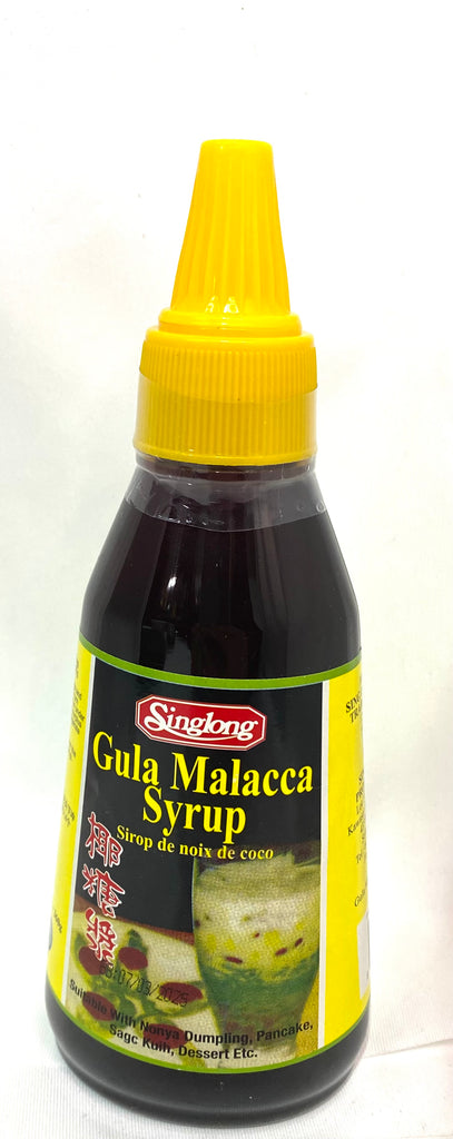 Singaporean food: Singlong Gula Malacca Syrup 360g, a popular Singapore Food Gula Malacca Syrup
