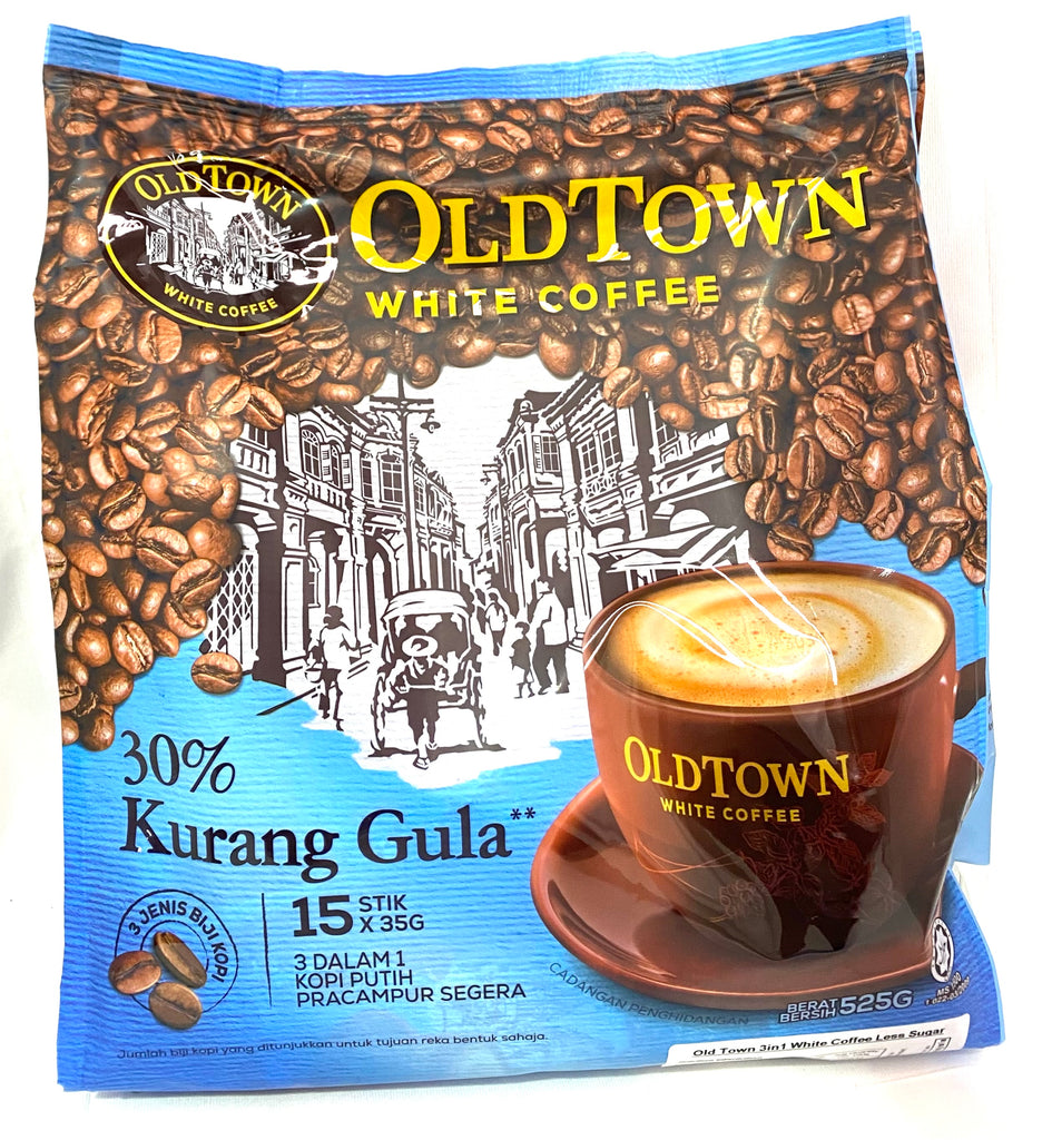 Old Town White Coffee 30% Less Sugar 15x35g – 77 Mart